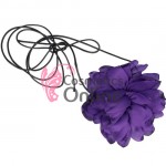 Floare cu snur pentru decor gat sau mana PRL51EE Violet Floare cu snur pentru decor gat sau mana PRL51EE Violet